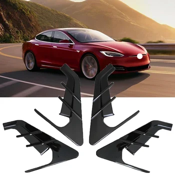 Araba-styling Yan Kanat Paneli Kapak Spoiler tozluk Kamera Yanları Dekorasyon Modifikasyon Aksesuarları Tesla Modeli 3 / Y