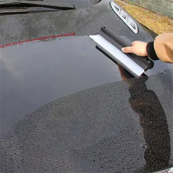 Araba Çizilmez Esnek Yumuşak Silikon Kullanışlı Silecek Kazıyıcı Araba Pencere Sarma Araçları Filmi Temiz Silecek Kurutma Kazıma Su F7V2