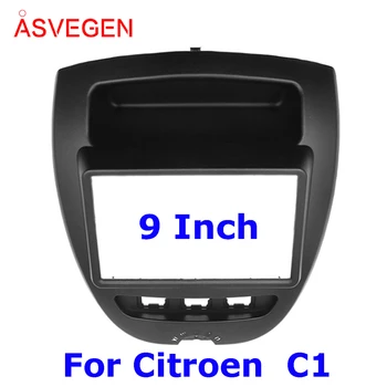 Asvegen Araba Radyo Fasya Çerçeve Citroen C1 araç DVD oynatıcı Çerçeve Kurulum Paneli Dash Montaj Kurulum Pano