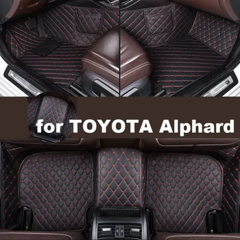 Autohome Araba Paspaslar TOYOTA Alphard 2015-2020 İçin Yıl Yükseltilmiş Versiyonu Ayak Coche Aksesuarları Halı