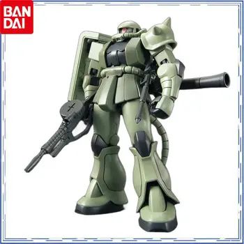 Bandai Hakiki HG 1/144 Gundam MS-06 zakuⅡ Yeşil Montaj Modeli Bilim Kurgu Serisi Koleksiyon Mecha Modelleri Tatil Hediyeler