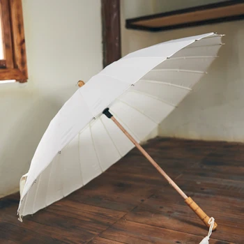 Basit çin şemsiyesi Otomatik Katlanır Takviyeli Yaratıcı Şemsiye Vintage Paraguas Resistente Al Viento Y Agua Ev Bahçe