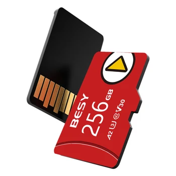 Bellek TF SD Kart 256GB 128GB 64GB 32GB 16GB Yüksek hızlı Flash Bellek Class10 Akıllı Kart Cep Telefonları Dizüstü Bilgisayarlar için Kameralar