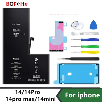 BoFeıte Pil İçin iPhone 14 14 Artı 14pro 14pro max Yedek Bateria Apple iphone için batarya ile onarım aletleri seti