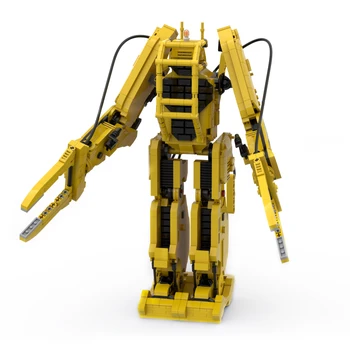 BZB MOC Mekanik Robot Mecha Serisi Ripleys Powerloader Alien Montaj Yapı blok seti Modeli çocuk Oyuncakları Doğum Günü Hediyeleri