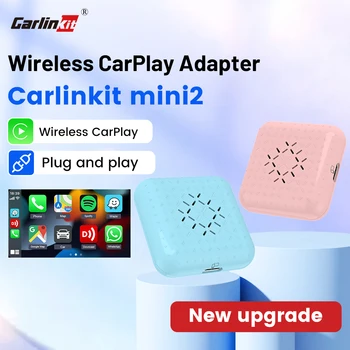 Carlinkit Carplay Kablosuz Adaptör Aı Kutusu Araba Multimedya Oynatıcı Bluetooth Wifi Otomatik Bağlantı Tak Ve Çalıştır Mini Araba Oyun Kablosuz