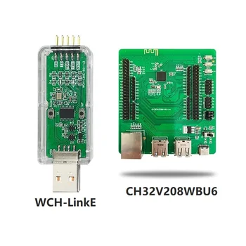 CH32V208WBU6 Geliştirme Kurulu 32-bit RISC-V Kablosuz MCU 2Mbps düşük güç Bluetooth BLE iletişim Testi Değerlendirme Kurulu kiti