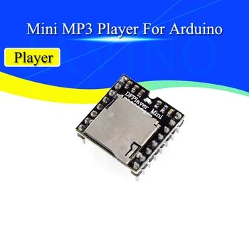 DF Çalar Mini MP3 Çalar Modülü MP3 Ses Decode Kurulu Destekleyen TF Kart U Disk IO / Seri Port / AD arduino Diy Kiti için