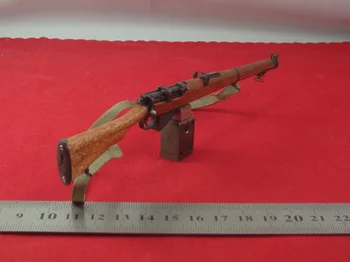 Dünya Savaşı II İngiliz Özel Kuvvetler Tamamen Ayrışmış Metal Lienfield Tüfek, Minyatür Tüfek Modeli, askeri Fan Koleksiyonu Hediye