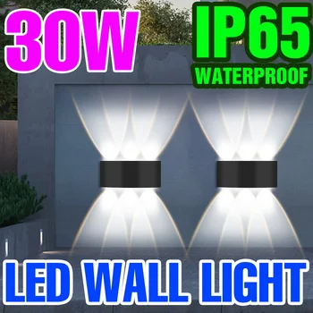 Dış Duvar Lambası Led su geçirmez duvar aydınlatması Sokak Avlu Veranda Lambası Armatür Ev Cephe Dekor Dış Duvar Bahçe
