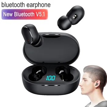 E6S TWS Bluetooth Kulaklık kablosuz bluetooth kulaklık Mikrofon Kulaklıklar Gürültü Önleyici Kulaklıklar