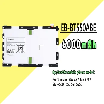 EB-BT561ABE EB-BT561ABA Pil Samsung Galaxy Tab İçin E 9.6 / SM-T560 T560 T561 Orijinal Kapasiteli Tablet Piller