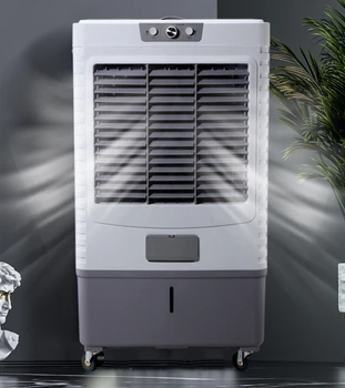 Endüstriyel Klima Fanı Ev Mobil Su soğutmalı Klima 3 Hız Büyük Hava Hacmi Elektrikli Fan Nemlendirici