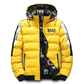 Erkekler Sonbahar Kış pamuklu ceket Sıcak Rahat Yastıklı Kalınlaşmış Aşağı Ceket 2023 Yeni Çift Taraflı Giysi Çıkarılabilir Kapak M-5XL