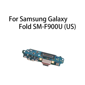 Esnek şarj Samsung Galaxy Kat İçin SM-F900U (ABD) USB Şarj Portu Jack yuva konnektörü Şarj Kurulu Flex Kablo