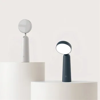 Estetik Yaratıcı Masa Lambası Ev Dekorasyon Basit Masa Lambası Dokunmatik Şarj Edilebilir Gece Lambası