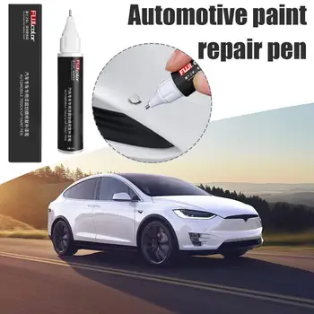 Fit Tesla Modeli 3 X Y S Araba Çizik Sökücü Boya kalemleri araba boyası Tamir Kalem Siyah Beyaz Boya Sabitleyici Tamir Tekerlek Göbeği U6S3