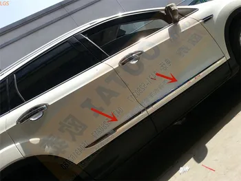 Ford Kuga 2013-2016 için Vücut trim kapı Dekoratif plakalar Anti-scratch koruma dekorasyon araba aksesuarları