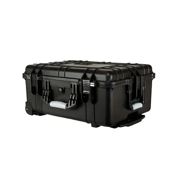 GD5014 Sağlam Su Geçirmez Plastik Alet Kutusu Koruyucu tekerlekli çanta Depolama Elektrikli Ekipman için