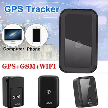 GF-07/09/21 mini GPS takip cihazı Araba GPS Bulucu WİFİ + GPS + LBS anti-hırsızlık anti-kayıp Cihazı Araç Evcil Çocuklar Yaşlılar Duvar