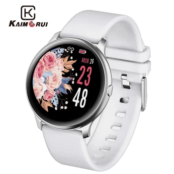 Gfordt LW02 akıllı saat Erkekler Lady Spor Spor Smartwatch Uyku nabız monitörü Su Geçirmez Saatler IOS Android Için Bluetooth