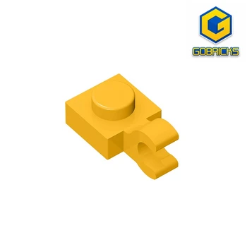 Gobricks GDS-813 1X1 W/TUTUCU DİKEY lego ile uyumlu 6019 61252 çocuk DIY Eğitim Yapı Taşları Teknik