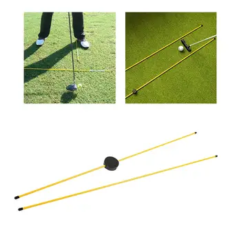 Golf Hizalama Çubukları Tam Salıncak Eğitmen Uygulama Yardımı Hedef Çubukları