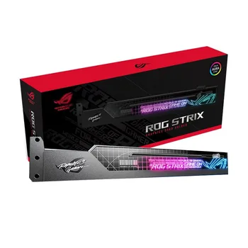 Grafik Kartı Braketi ASUS ROG Strıx RTX4090 3090 GPU Tutucu 3080 3070 3060 RGB VGA Desteği 3D Etkisi AURA SYNC PC Modding