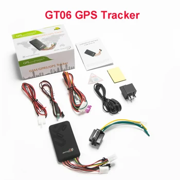 GT06 GPS Tracker Mini Araba Online Takip Sistemi Monitör Uzaktan Kumanda Alarm Bulucu Cihazı Araç Motosiklet için PK GT02N