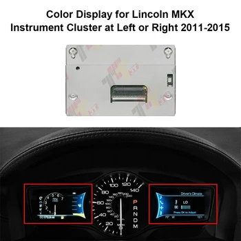 Gösterge paneli Renkli Ekran Lincoln MKX MKZ gösterge paneli Sol veya Sağ