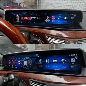 Güncelleme 2020 Android Radyo Mercedes-benz S W221 2006-2012 Araba Stereo Navigasyon GPS Medya Oynatıcı yazıcı ünitesi