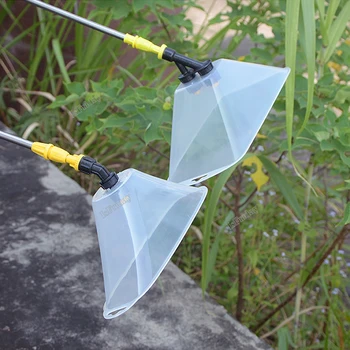 Güç Püskürtücü Rüzgar Geçirmez Kapak Püskürtücü Fan tipi Püskürtme Memesi Rüzgar Kalkanı Tarım Bahçe Sulama Malzemeleri