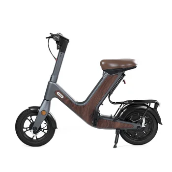 H & O D50 Magnezyum Alaşımlı Çerçeve 14 İnç Lastik Elektrikli Bisiklet 48V 500w Scooter Hızlı pil değiştirme Elektrikli Bisiklet Ebike