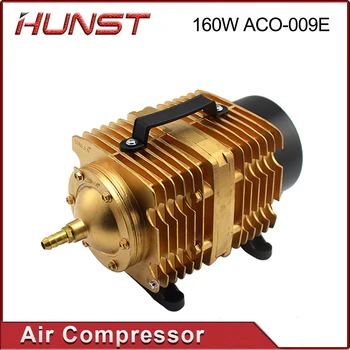 Hunst 160W hava kompresörü Solenoid hava pompası ACO-009E, CO2 Lazer Oyma kesme makinesi Aksesuarları