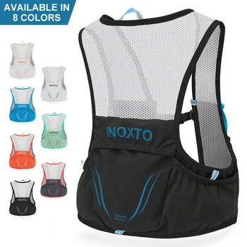 INOXTO 2021 Yeni Hafif koşu sırt çantası hidrasyon yelek için uygun bisiklet maratonu yürüyüş, ultra hafif ve taşınabilir 2.5 L