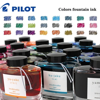 Japonya PİLOT çeşme mürekkep Iroshizuku Renk Shizuku MÜREKKEP - 50 Doğal renkli mürekkep Karbon Mürekkep Sıvı tıkanmayan Kalem 50ml Kırtasiye