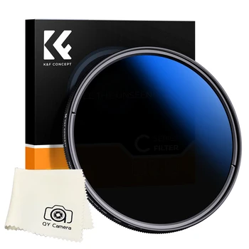 K & F Konsept Lens ND Filtre 67mm ND2 To ND400 Nötr Yoğunluk Sony FE 35mm f / 1.4 GM C Serisi Mavi Kaplamalı