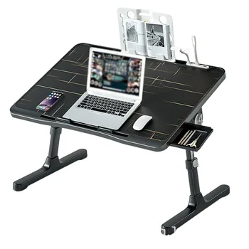 Kaldırma Ve İndirme Dizüstü Bilgisayar Masası Usb Şarj ofis masası Sadelik Modern Mobilya Kitaplık