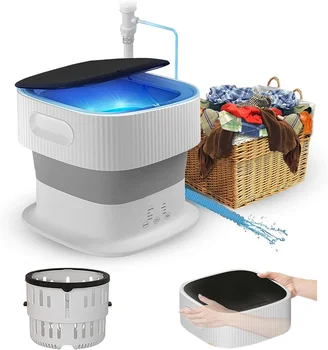 Katlanabilir Çamaşır Makinesi-Bebek/Kız Giysileri/Çorap/İç çamaşırı/Havlu için Portatif Çamaşır Makinesi-Katlanabilir Çamaşır Makinesi