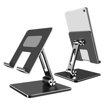 Kaymaz Alüminyum Alaşım Tablet PC için Standı Ayarlanabilir Katlanabilir Taşınabilir Braketi Tablet PC için uygun laptop standı
