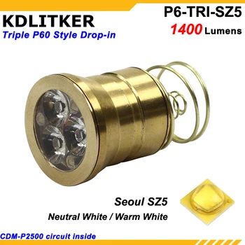 KDLITKER Üçlü Seul SZ5 1400 Lümen Yüksek CRI LED Açılır Modül (Dia. 26,5 mm)