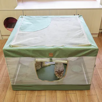 Kedi Çadır Kapalı Kedi Doğum Odası Katlanabilir Kediler Doğum Odası Nefes İyileşme Kediler Yatak Çadır köpek yatağı Açık Evcil Hayvan Ürünleri