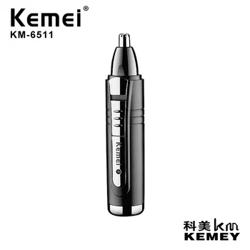 Kemei KM-6511 Yeni 2 in 1 Yüksek Kaliteli Burun Saç Düzeltici Çıkarılabilir Erkek Burun Düzeltici