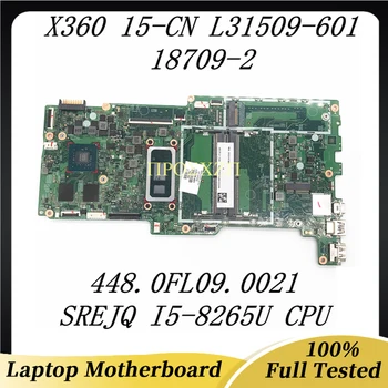 L31509-601 HP ENVY X360 15-CN Laptop Anakart 18709-2 448. 0FL09. 0021 İle SREJQ I5-8265U CPU MX150 GPU 100 % İyi Çalışıyor