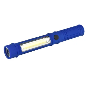 LED el feneri COB Led taşınabilir plastik mükemmel Torch lambası manyetik ve klip kamp açık spor ışık led manyetik
