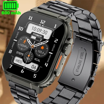 LIGE Yeni akıllı saat Ultra İzle Erkekler Kadınlar Bluetooth Çağrı TWS Yerel Müzik Spor Saati 2.0 İnç IP68 Su Geçirmez 600mAh Smartwatch