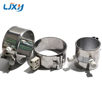 LJXH 110 V/220 V/380 V paslanmaz çelik mika bant ısıtıcı yüksekliği 65-85mm 550 W-750 W seramik elektrikli ısı elemanı ıç çapı 95mm