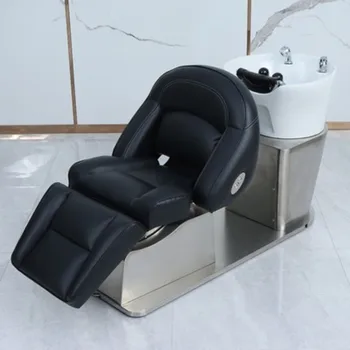 Makyaj Spa Ekipmanları Şampuan Sandalyeleri Lüks Tay Saç Yıkama Sandalyeleri Saç Kesimi Sillas Peluqueria güzellik salonu mobilyası YR50SC