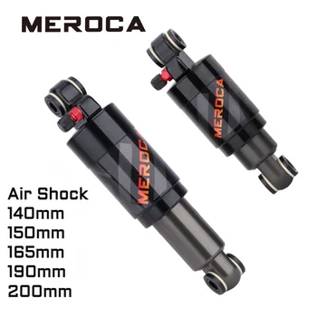 MEROCA Amortisör Scooter Alüminyum Alaşımlı Hava 125mm / 150mm / 165mm / 190mm / 200mm Arka Şok MTB / Katlanır Bisiklet
