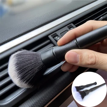 Mikrofiber Araba Detaylandırma Fırçası Yıkama Araçları Araba Çıkış Temizleme Araçları Kiti Oto İç Dekorasyon Temizleme Aksesuarları
